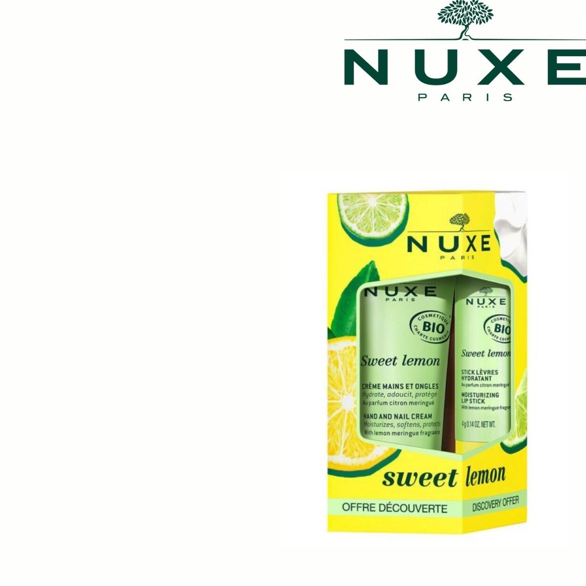 Nuxe Sweet Lemon El ve Dudak Bakım SETİ