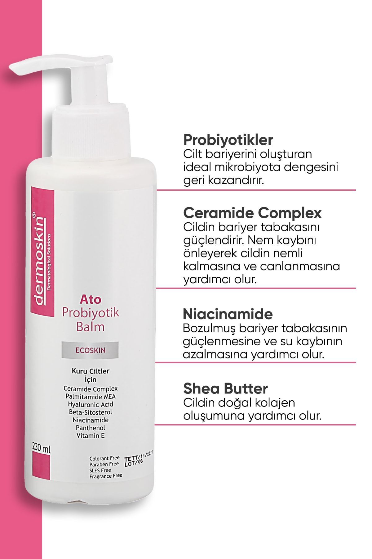 Dermoskin Ato Probiyotik Balm 230ml