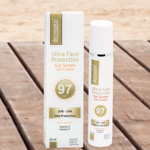 Dermoskin SPF 97 Ultra Face Protection Gel Cream Spf 50
