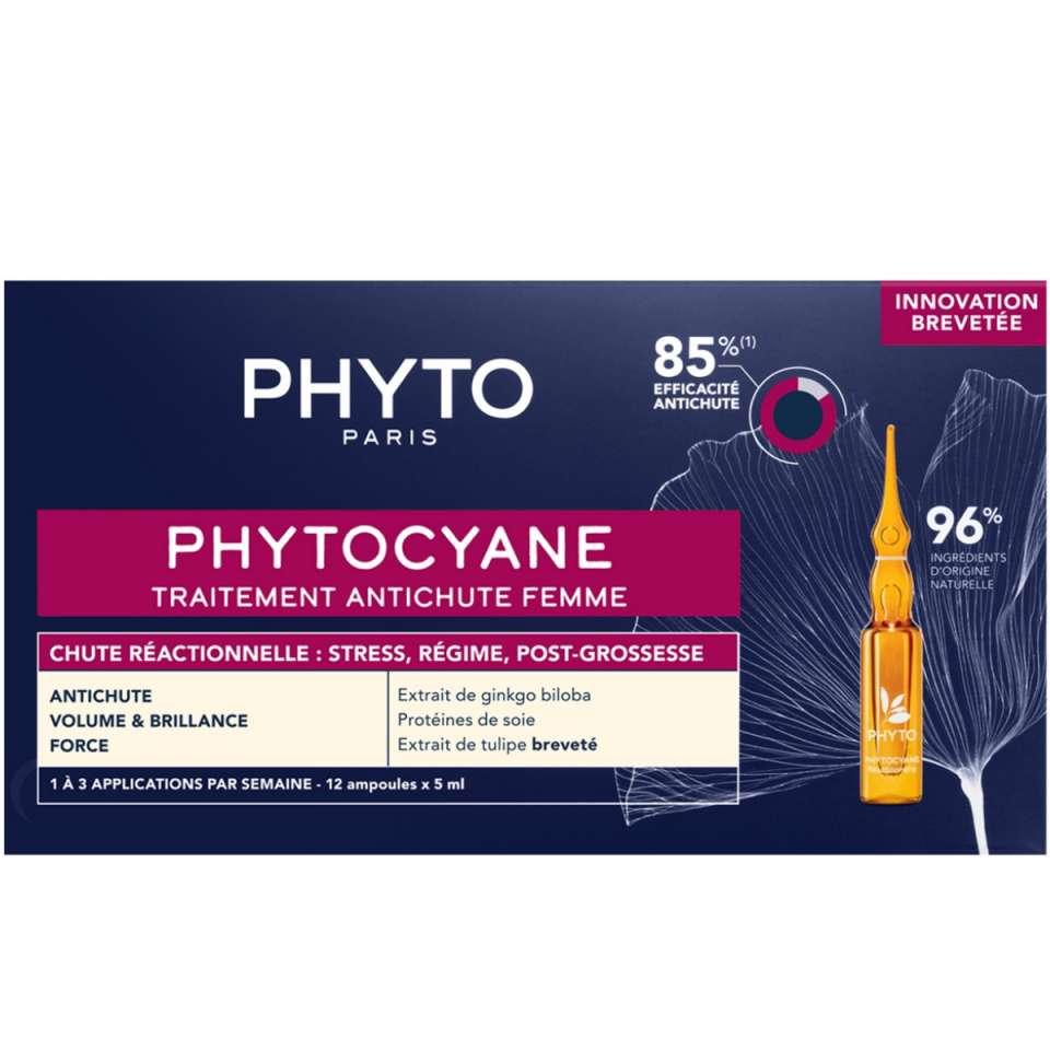 Phyto Phytocyane Kadın Tipi Dönemsel Saç Dökülmesi Karşıtı Bakım Serumu 12x5ml