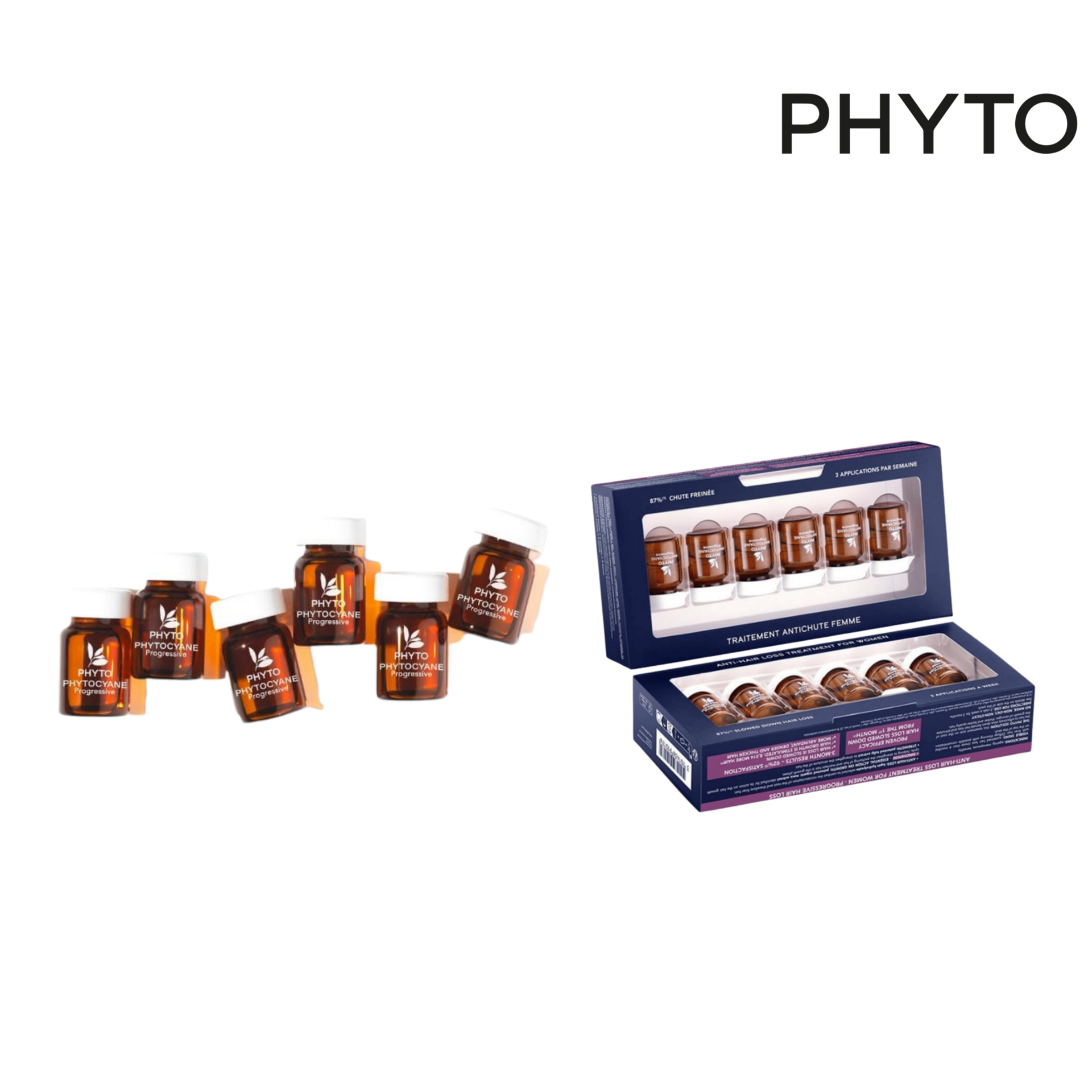 Phyto Phytocyane Kadınlar İçin Saç Dökülmesi Karşıtı Bakım 12 Ampül x 5 ml