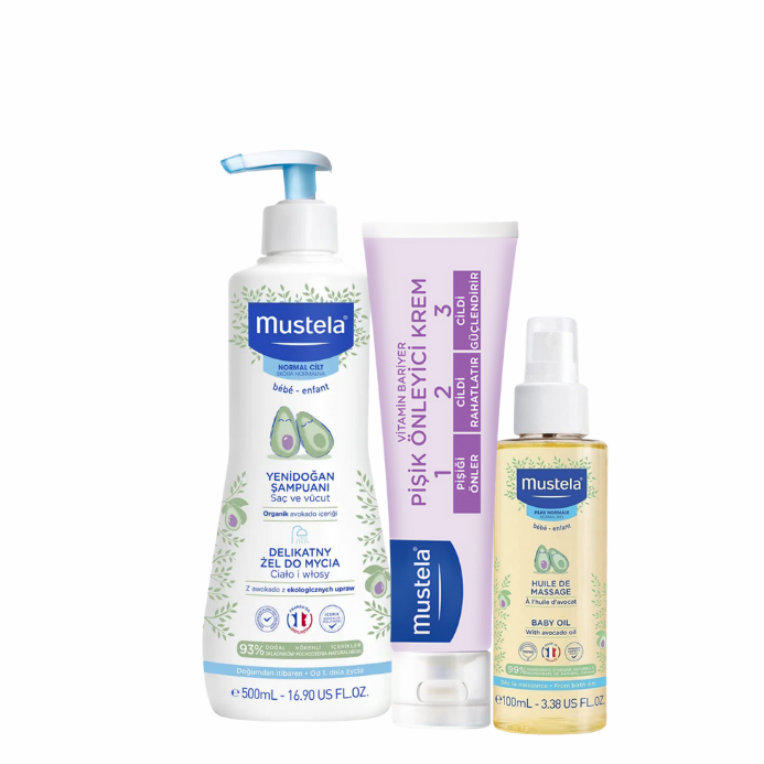 Mustela Bebek Günlük Seti