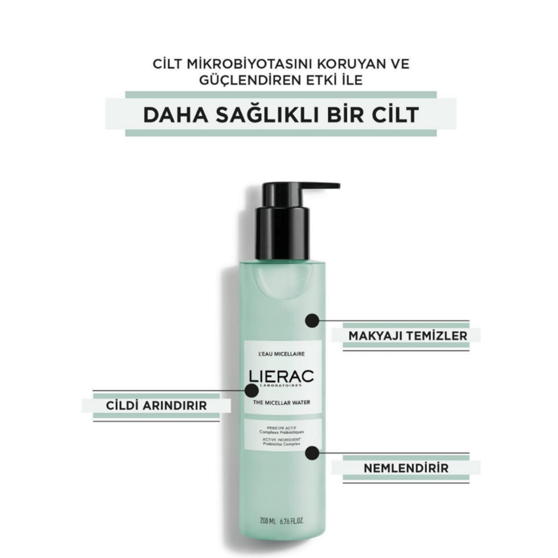 Lierac The Micellar Water Misel Su 200ml