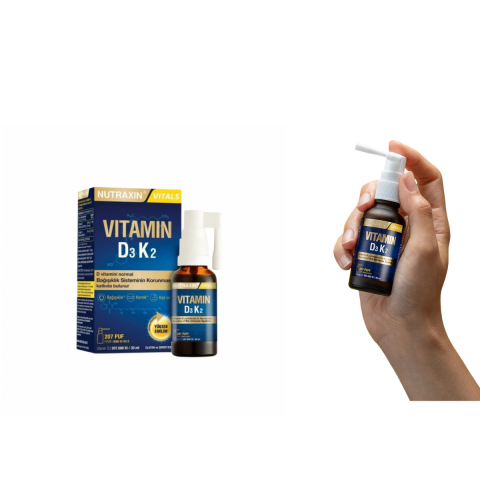 Nutraxin Vitamin D3K2 Sprey 30 ML