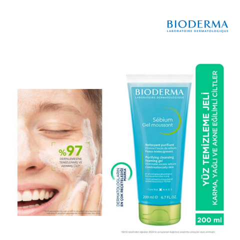 Bioderma Sébium Foaming Gel 200 ml