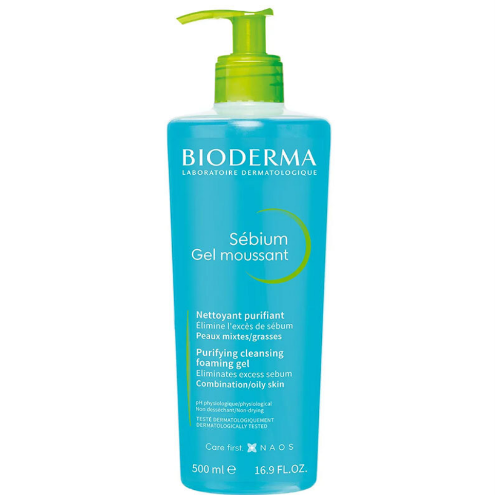 Bioderma Sebium Foaming Gel Yüz Temizleme Jeli 500 ml