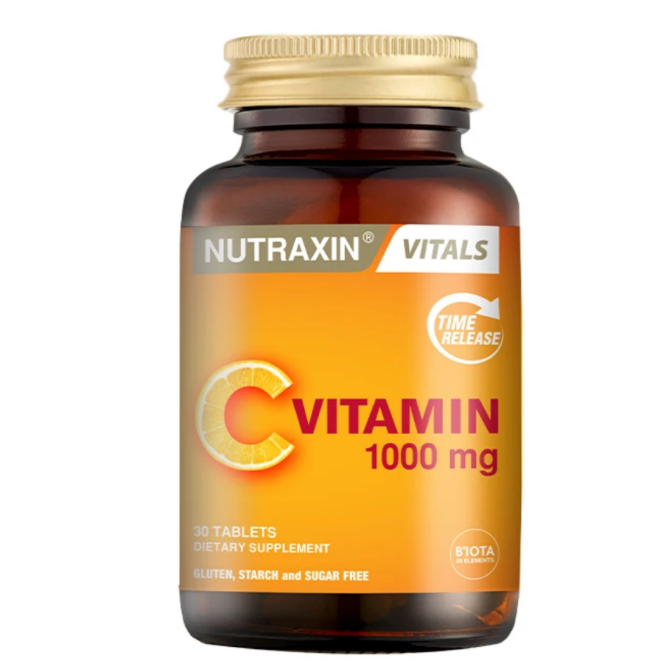 Nutraxin Vitamin C 1000 mg Takviye Edici Gıda 30 Tablet