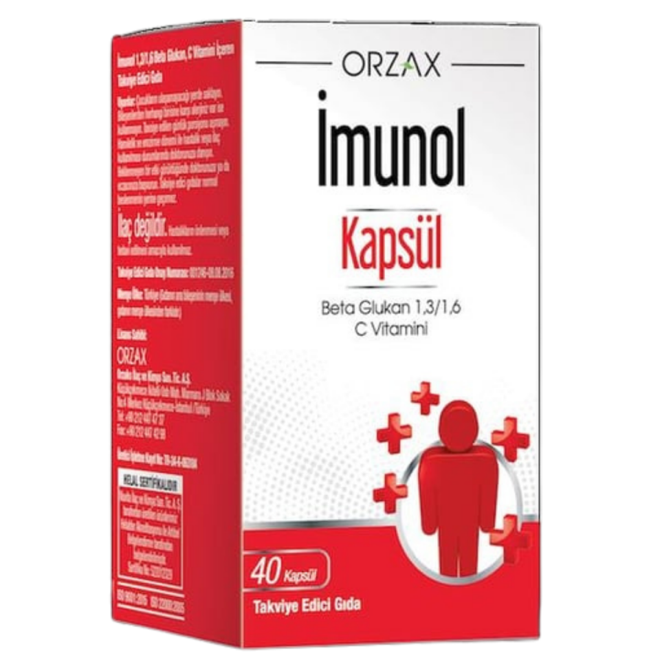 Orzax İmunol 40 Kapsül