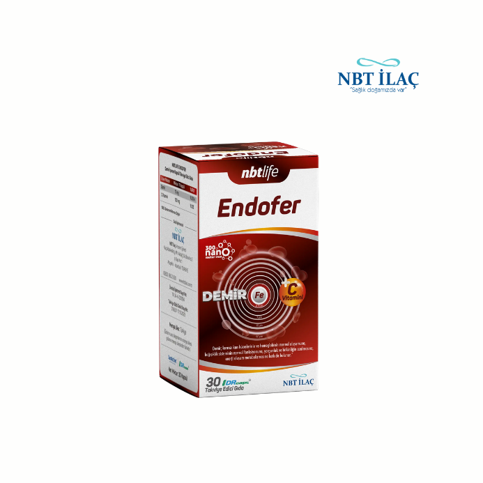 Nbt Life Endofer Takviye Edici Gıda 30 Kapsül