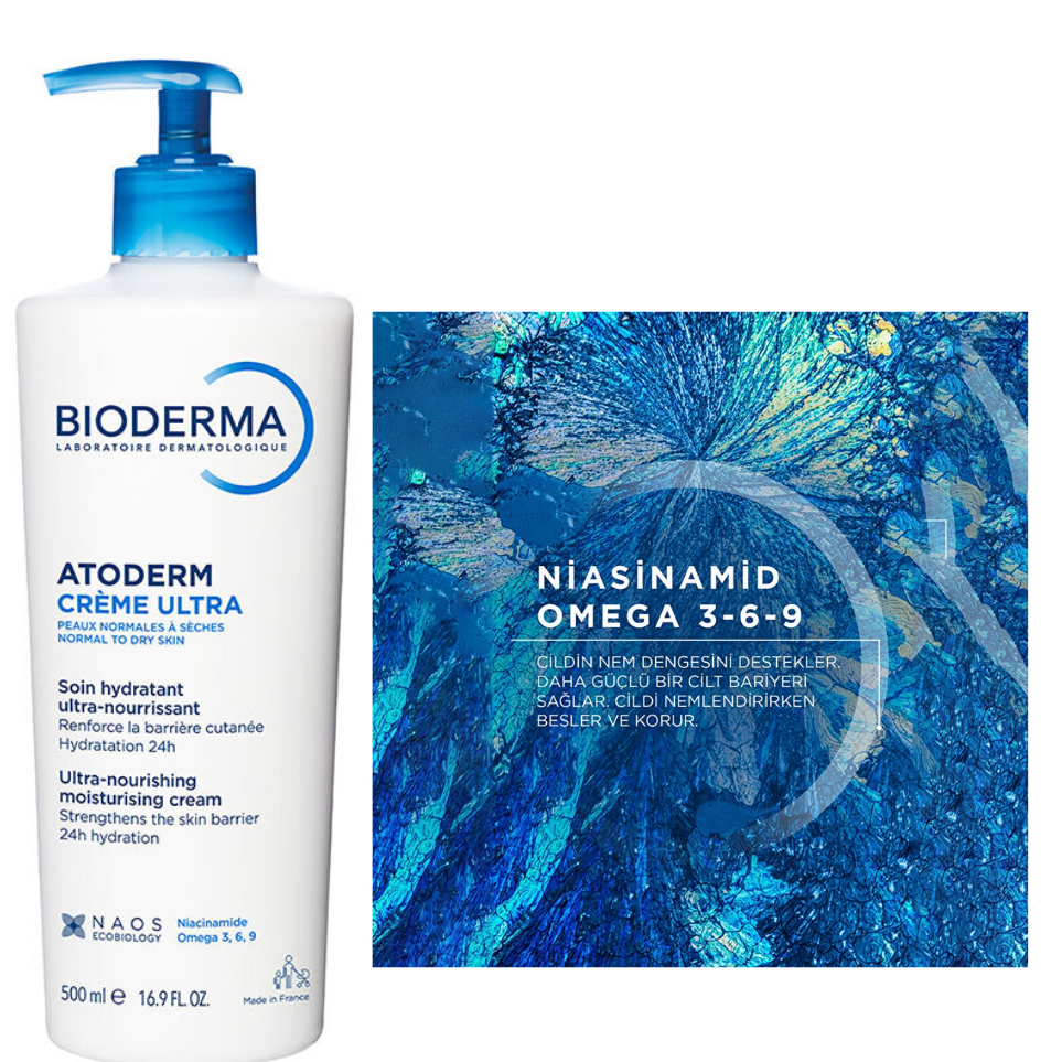 Bioderma Atoderm Cream Ultra Bakım Kremi 500 ml