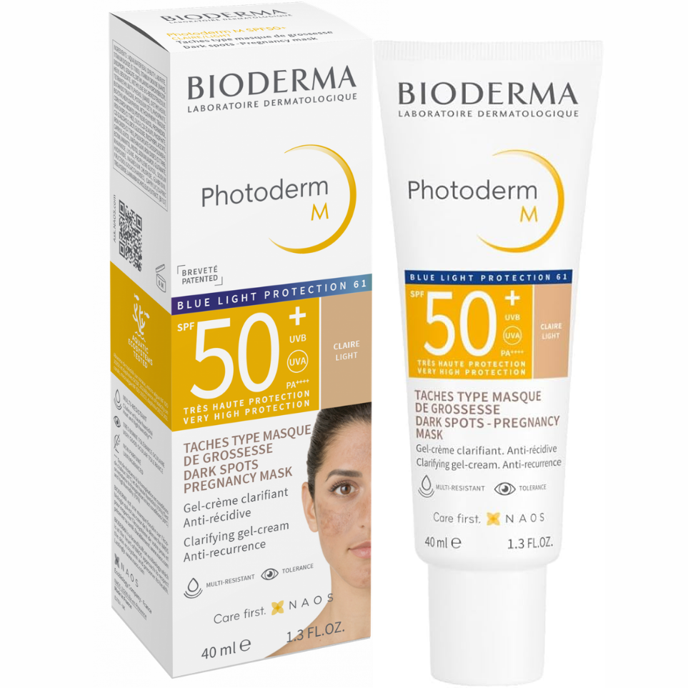 Bioderma Photoderm M Light SPF50+ Koyu Leke ve Mavi Işığa Karşı Güneş Kremi 40 ml