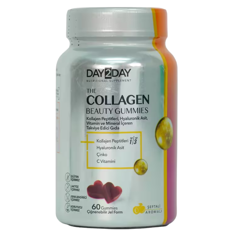 Day2Day The Collagen Beauty Gummies 60 Çiğnenebilir Jel