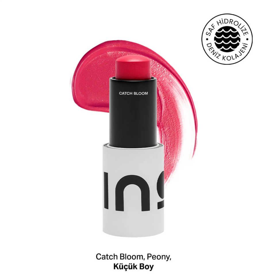 Ino Beauty Catch Bloom Pocket Lip & Cheek Stick - Peony