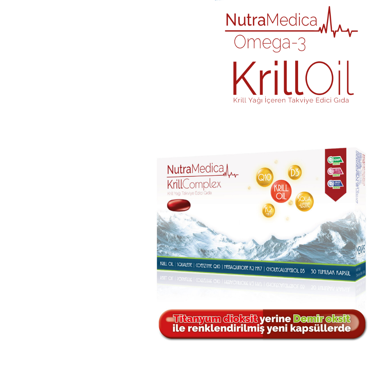 Nutramedica Krill Complex 30 Kapsül