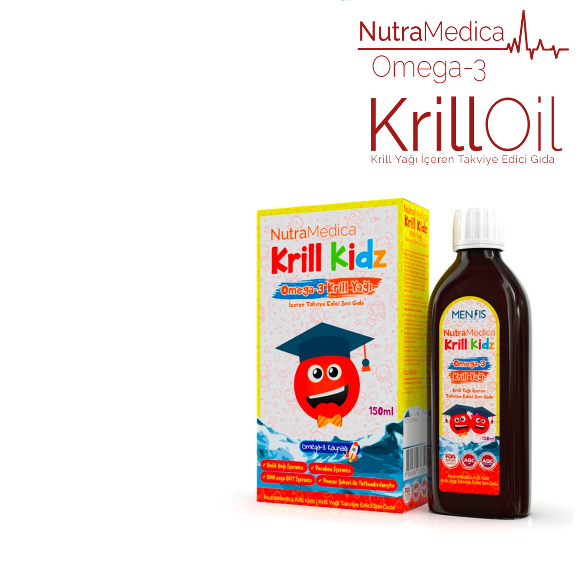 Nutramedica Krill Kidz Şurup