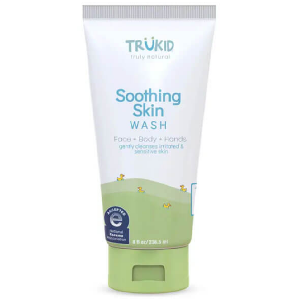 TruKid Egzama Eğilimli Ciltler için Yatıştırıcı Yüz ve Vücut Yıkama Jeli 236.5 ml