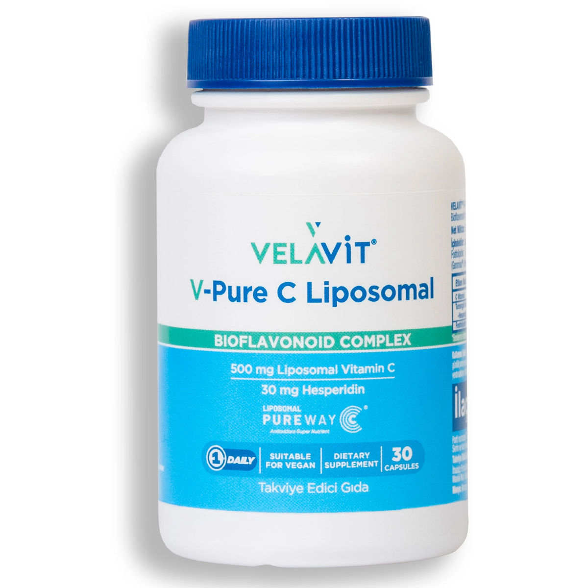 Velavit V- Pure C Lipozomal-C Vitamini 30 Kapsül