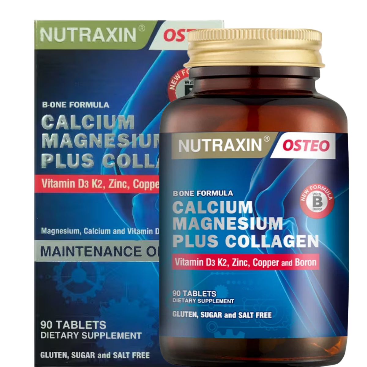 Nutraxin Osteo B-One Formula Type I Collagen 90 Tablet 129 g