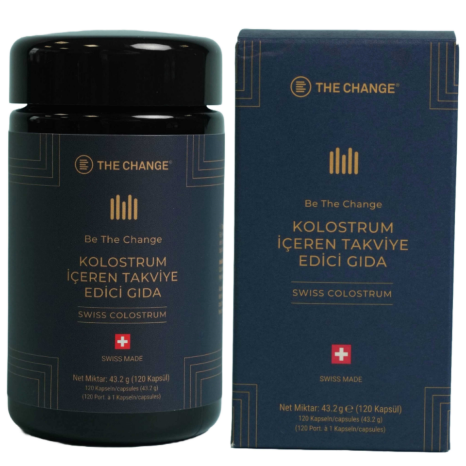 BE The Change Colostrum - Kolostrum 120 Kapsül
