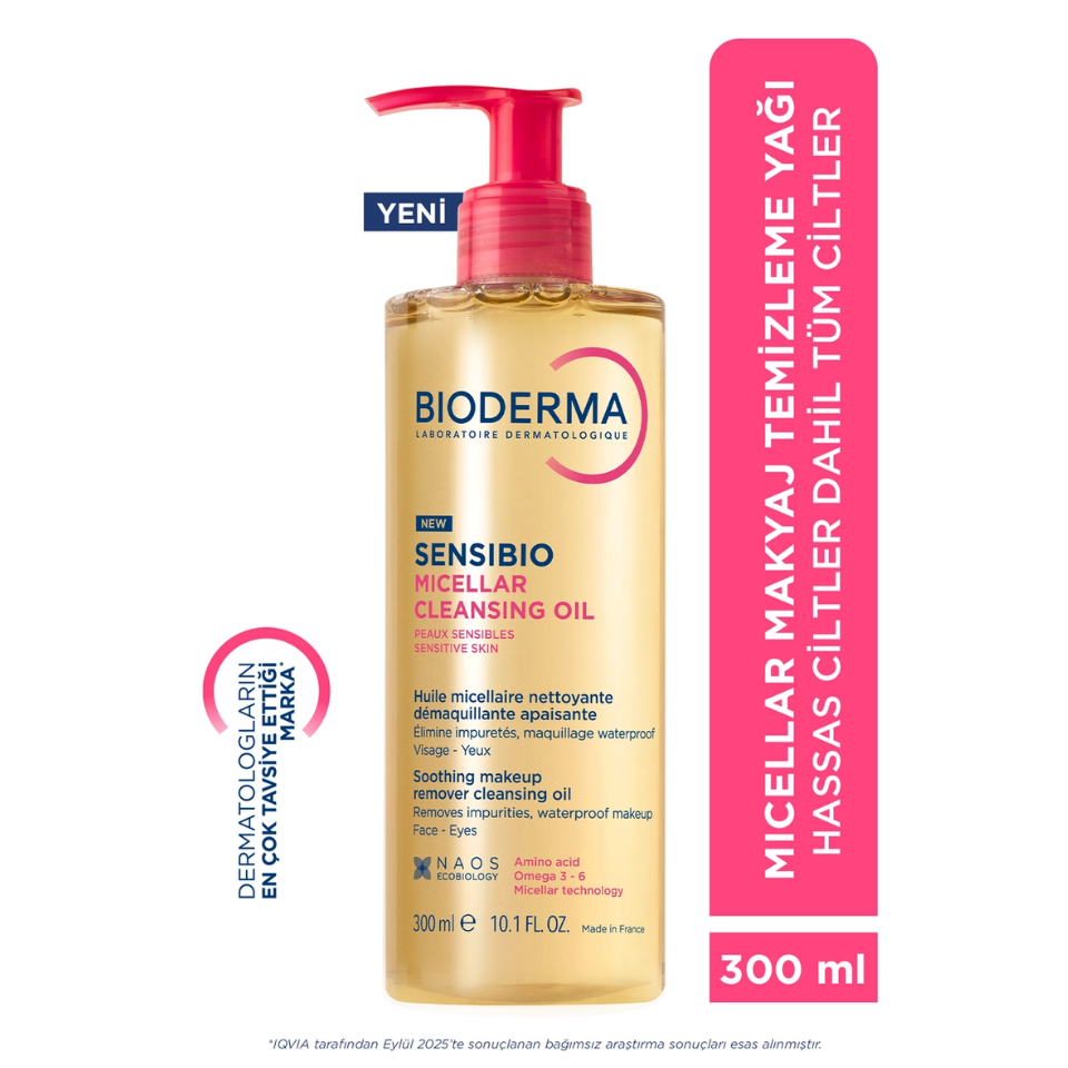Bioderma Sensibio Cleansing Oil Hassas & Normal Cilt Temizleme Yağı 300 ml