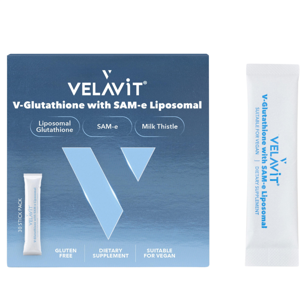 Velavit V-Glutathione with SAM-e Liposomal Takviye Edici Gıda 30 Saşe