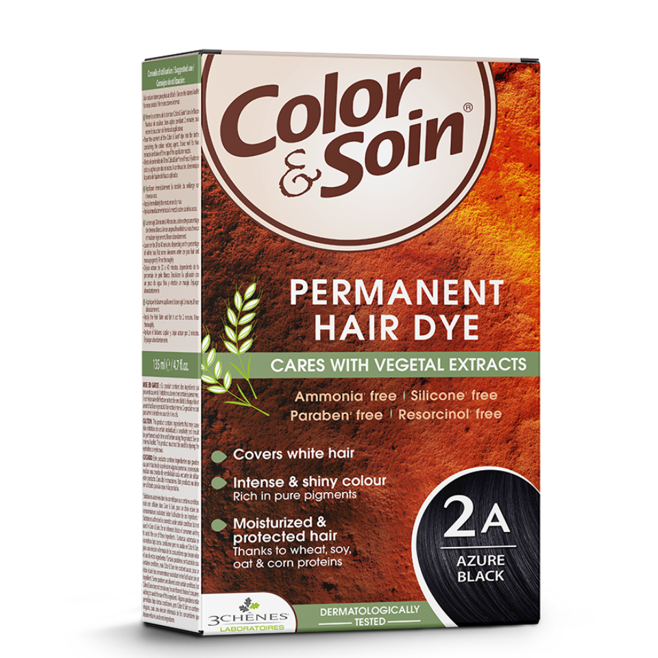 Color Soin Organik 2A Brun Azure Saç Boyası