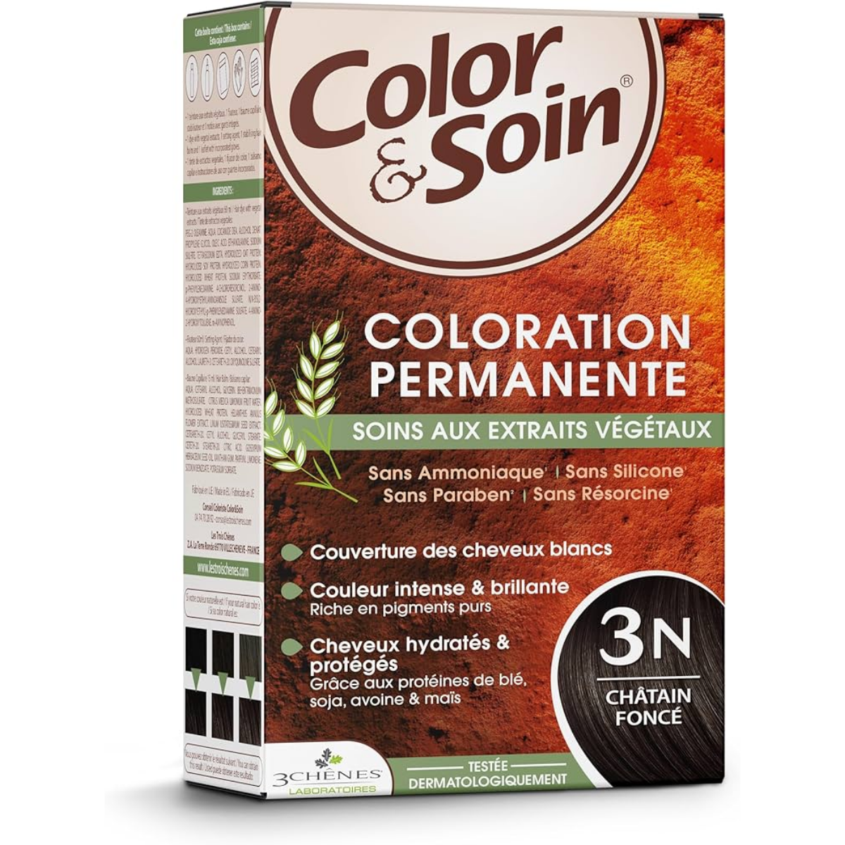Color&Soin 3N Dark Chestnut Saç Boyası
