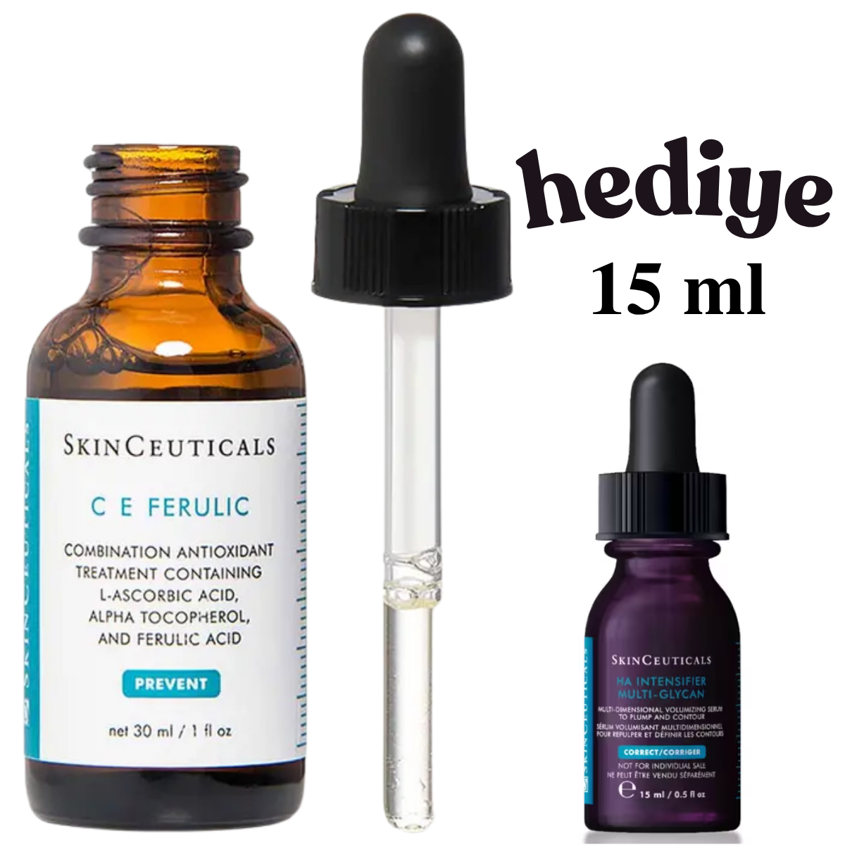 SkinCeuticals C E Ferulic 30 ml+15 ml H.a Intensifier Multi Glukan