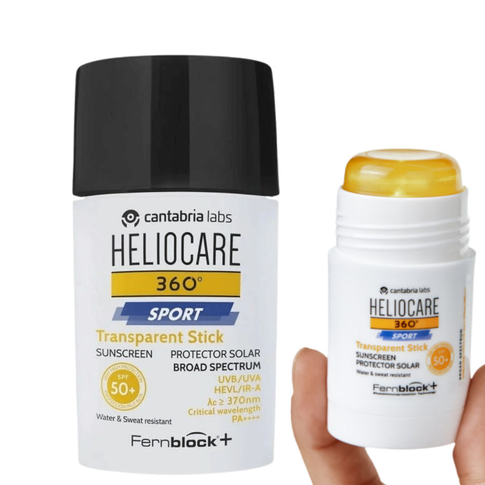 Heliocare 360 Sport Transparent Stick SPF 50+ Güneş Kremi 25 gr