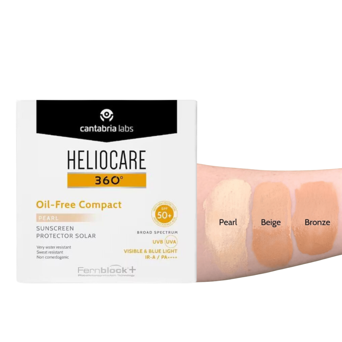 Heliocare 360 Color Kompakt Güneş Koruyucu Krem Spf 50 + Pearl 10 gr