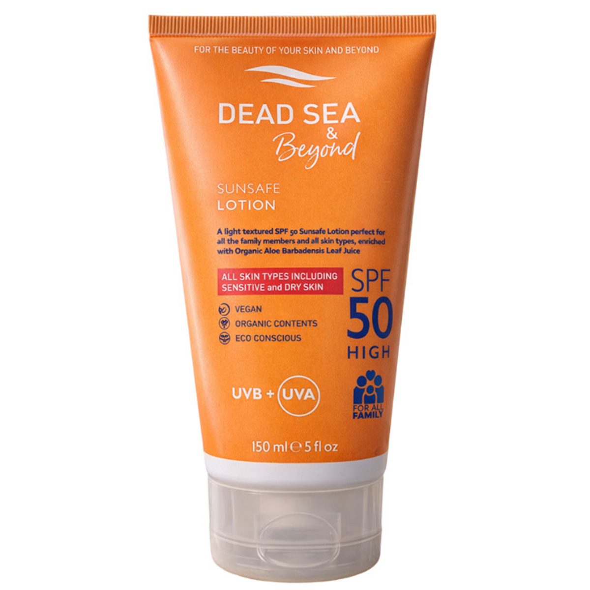 Dead Sea Beyond Sunsafe Lotion SPF50+ 150 ml