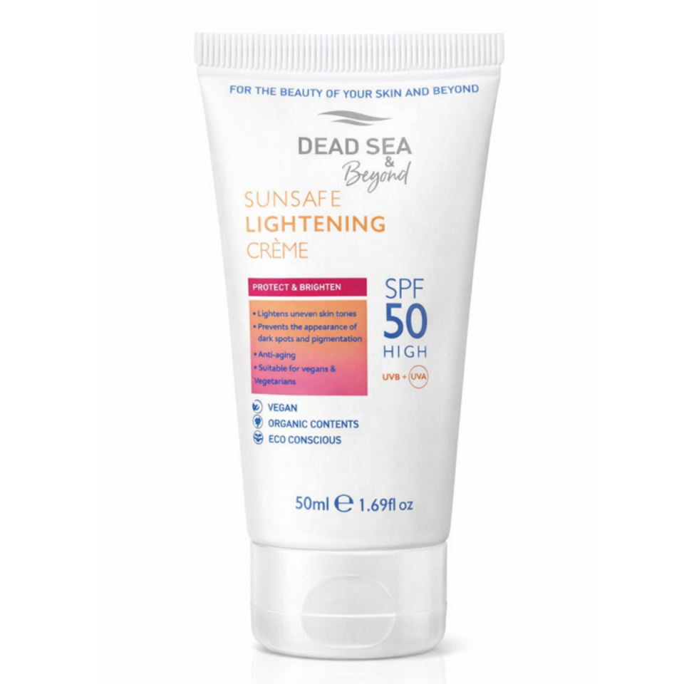 Dead Sea Beyond Sunsafe SPF50 Aydınlatıcı Leke Karşıtı Krem 50 ml
