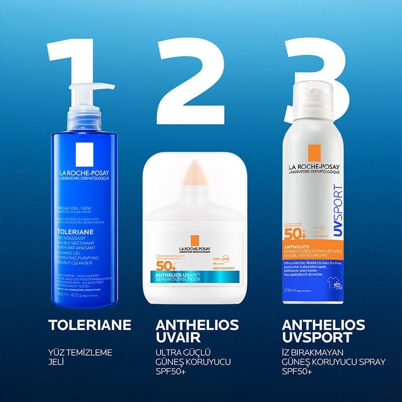 La Roche Posay Anthelios UVSPORT SPF50+ Güçlü Güneş Koruyucu Sprey 200 ml