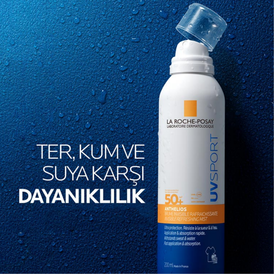 La Roche Posay Anthelios UVSPORT SPF50+ Güçlü Güneş Koruyucu Sprey 200 ml