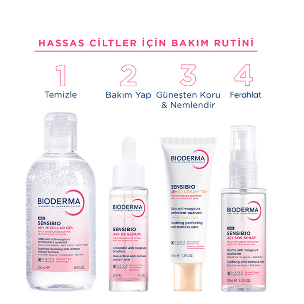 Bioderma Sensibio AR+ CC Cream SPF50+ Light 40 ml