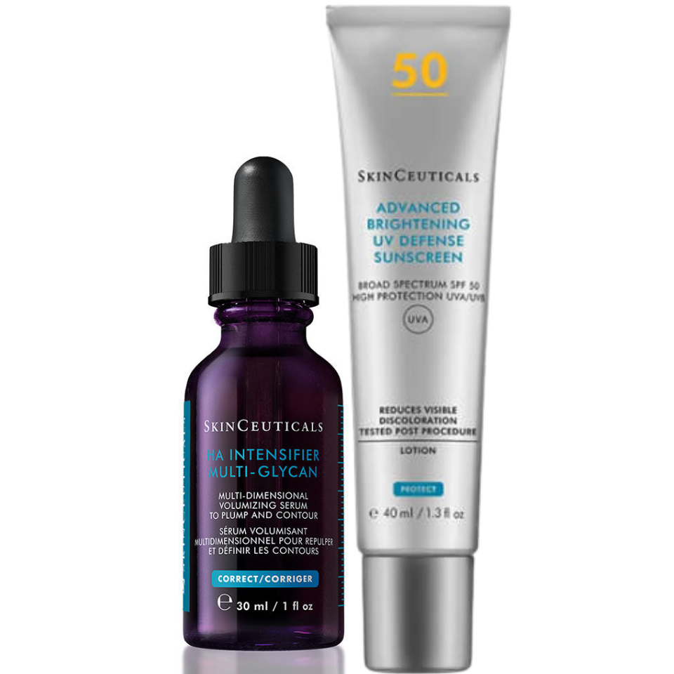 Skinceuticals Ha Intensifier Multi-glycan Serum 30 ml L & Brightening Uv Defense Spf50 40 ml