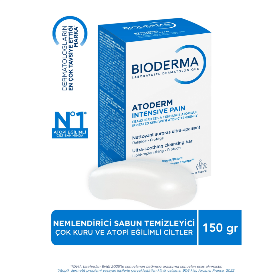 Bioderma Atoderm Intensive Nemlendirici Temizleyici Sabun 150 gr