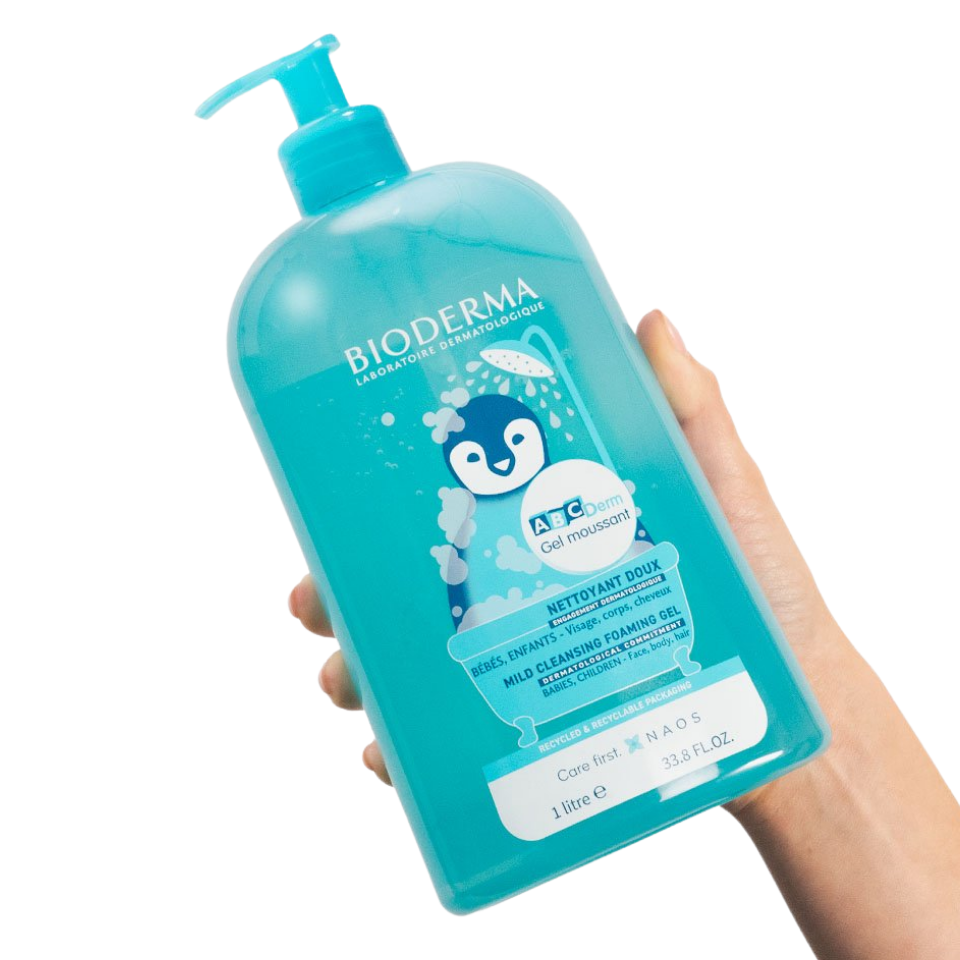 Bioderma Abcderm Foaming Gel Temizleme Jeli 1 Litre
