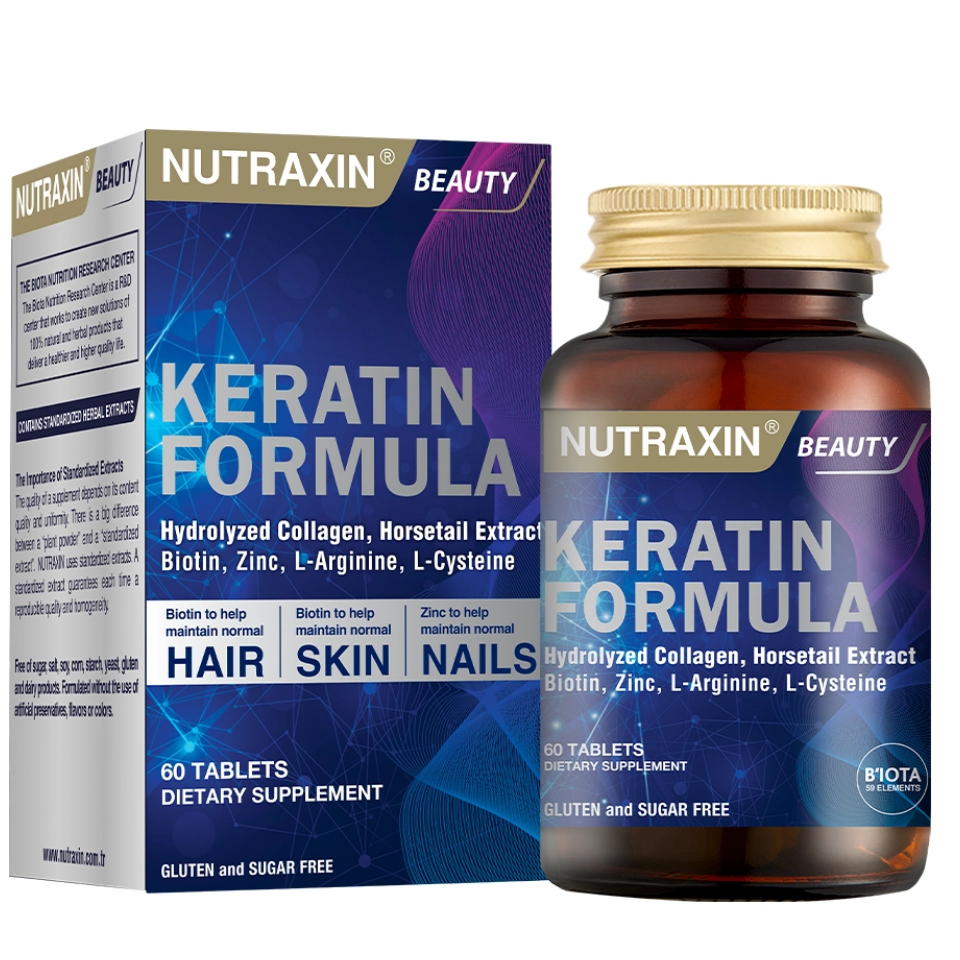 Nutraxin Keratin Formula 60 Tablet