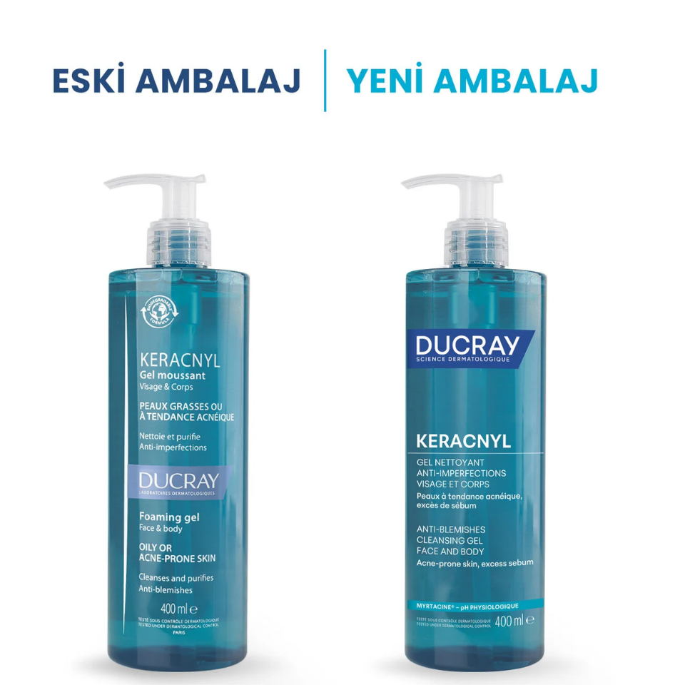 Ducray Keracnyl Gel 400 ml