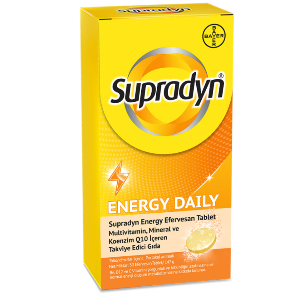 Supradyn 30 Efervesan Tablet