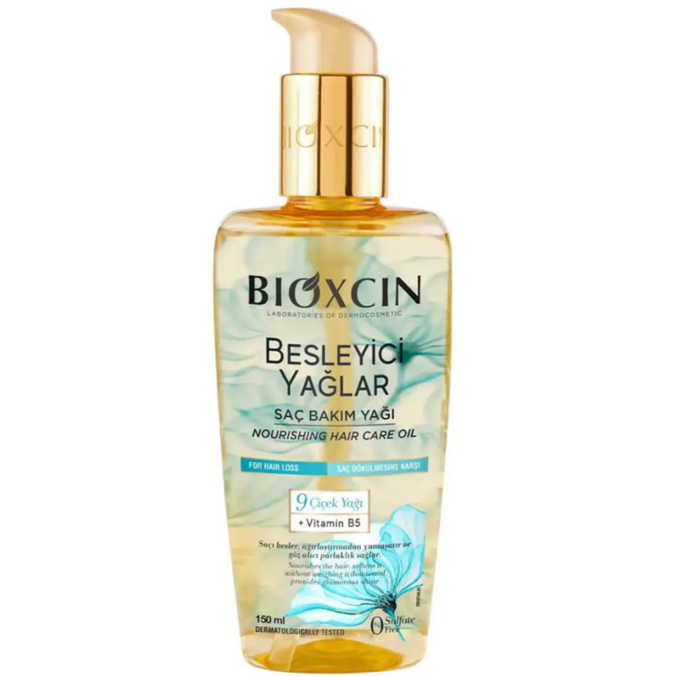 Bioxcin Besleyici Yağlar Saç Bakım Yağı 150 ml - Sülfatsız. Kuru Ve Yıpranmış Saçlar