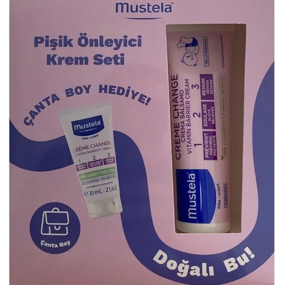 MUSTELA PİŞİK ÖNLEYİCİ KREM 100ML+50ML KOFRE