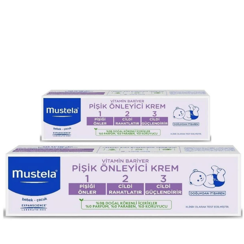 MUSTELA PİŞİK ÖNLEYİCİ KREM 100ML+50ML KOFRE