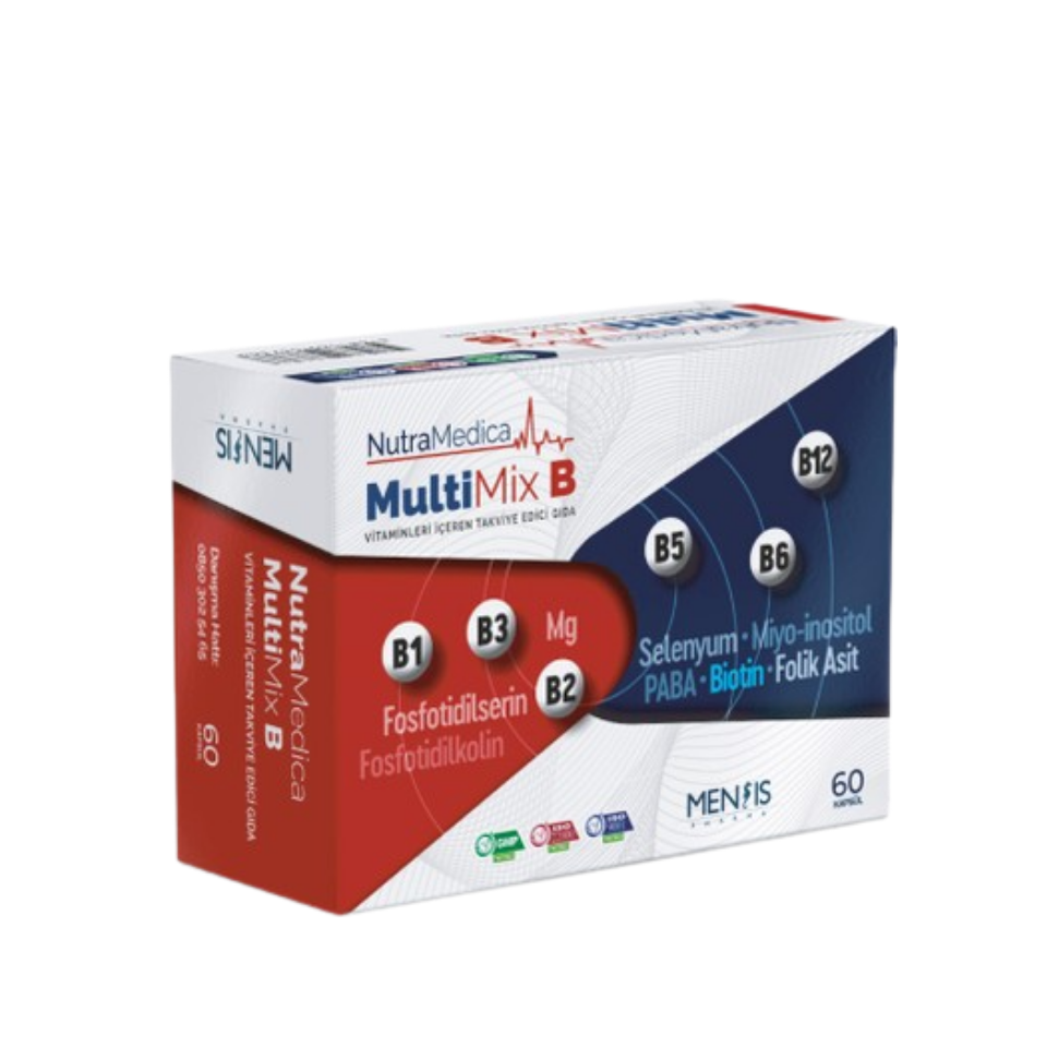 Nutramedica Multimix B 60 Kapsül Vitamin ve Mineral