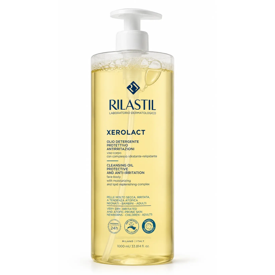 Rilastil Xerolact Cleansing Oil 1000 ml