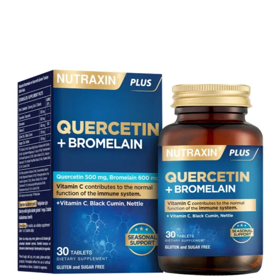 Nutraxin Quercetin Bromelain 30 Tablet
