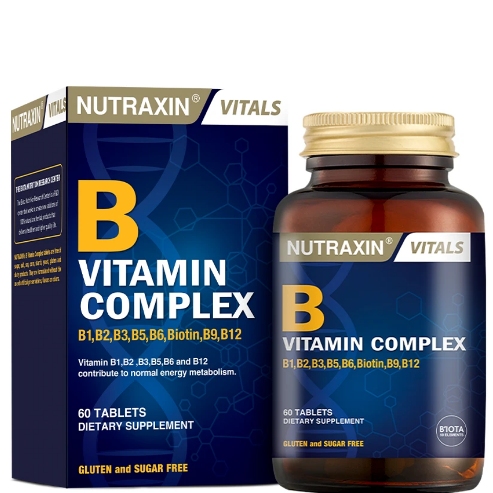 Nutraxin B Vitamin Complex 60 Tablet