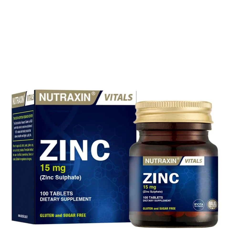 Nutraxin Zinc Sulphate 100 tablet
