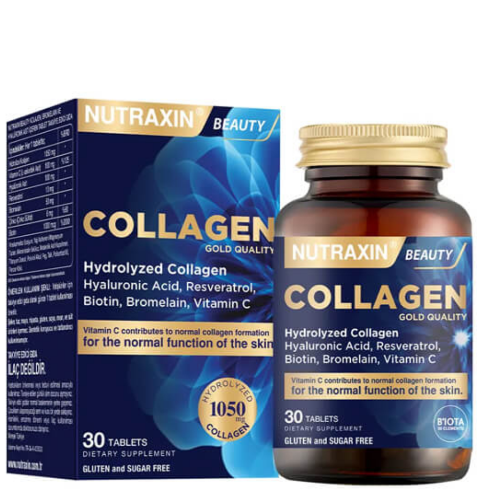 Nutraxin Collagen Hidrolize Kolajen 30 Tablet